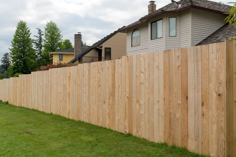 Privacy Fence Construction detail