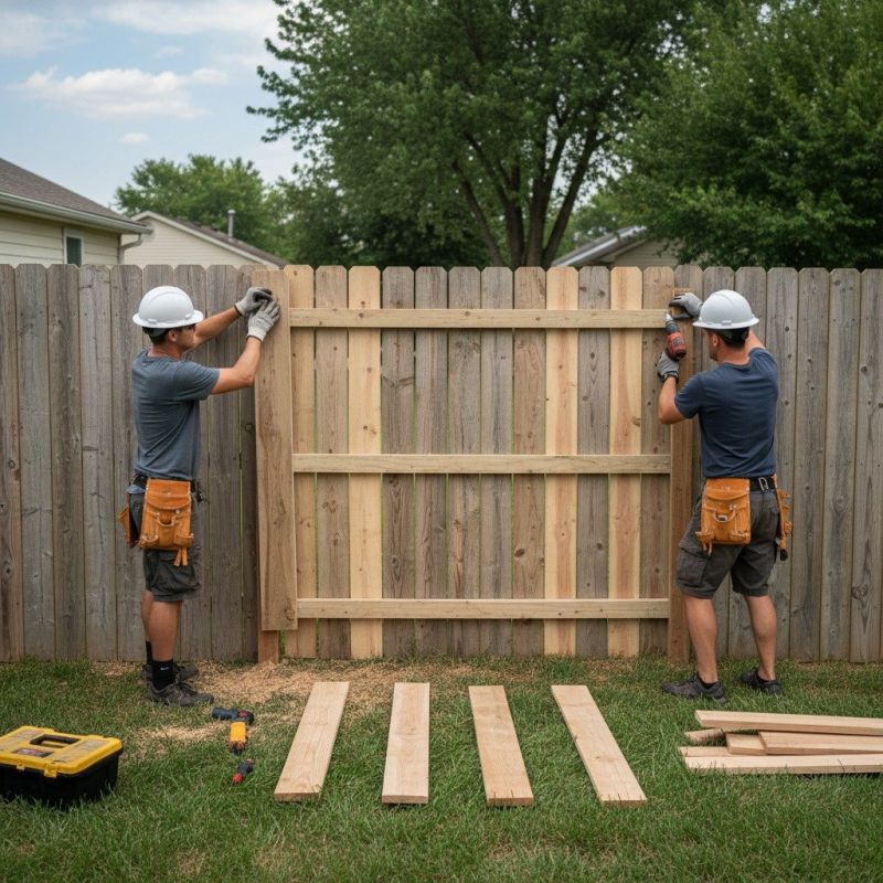 Privacy Fence Construction